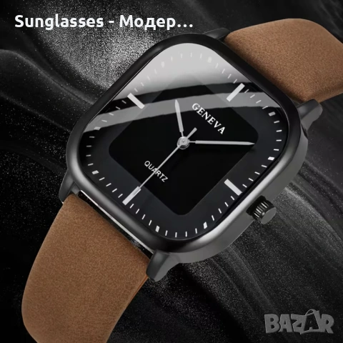 Премиум дамски часовник с квадратен циферблат – минимализъм, елегантност и съвършен стил, снимка 2 - Дамски - 54020888