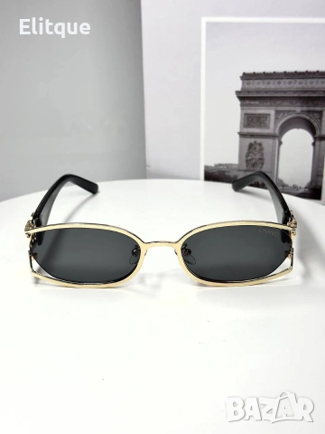 слънчеви очила chanel с ув защита,кутия , калъф и кърпичка на марката 