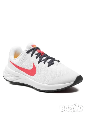 Маратонки Nike Revolution 6 Nn (Gs) DD1096 101 Бял, снимка 2 - Детски маратонки - 55353996