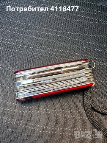 Швейцарски джобен нож Victorinox – CyberTool L, 39 функции , снимка 3 - Ножове - 54631993