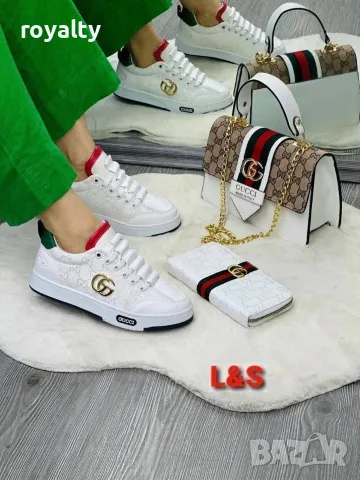 Gucci Нови Дамски Маратонки Гучи Различни Цветове 