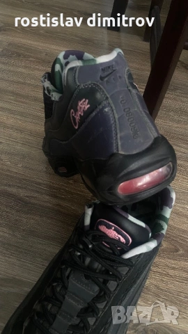 Nike Air Max 95 Corteiz Pink Beam(45 номер), снимка 8 - Ежедневни обувки - 54727893