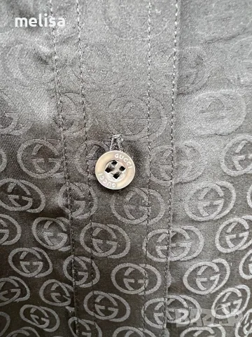 Gucci две ризи коприна, памук, снимка 2 - Ризи - 55332613