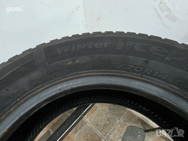 2бр зимни гуми 175/70/14 HANKOOK L06151 , снимка 4 - Гуми и джанти - 55143500