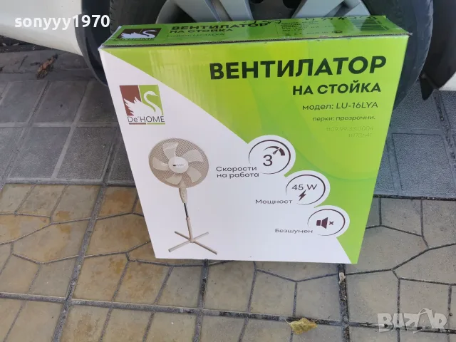 ВЕНТИЛАТОР НА СТОЙКА 2907261726, снимка 2 - Вентилатори - 55465230