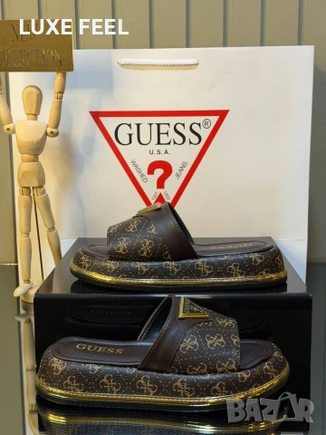 Guess 🤩Дамски Чехли , снимка 11 - Чехли - 55137210