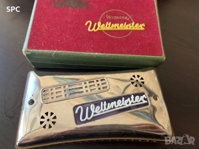 Метална хармоника Weltmeister, снимка 2 - Други - 54582784
