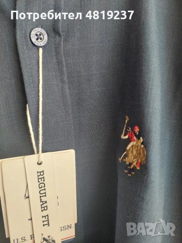 Мъжка риза U.S. Polo Assn., снимка 8 - Ризи - 55132543