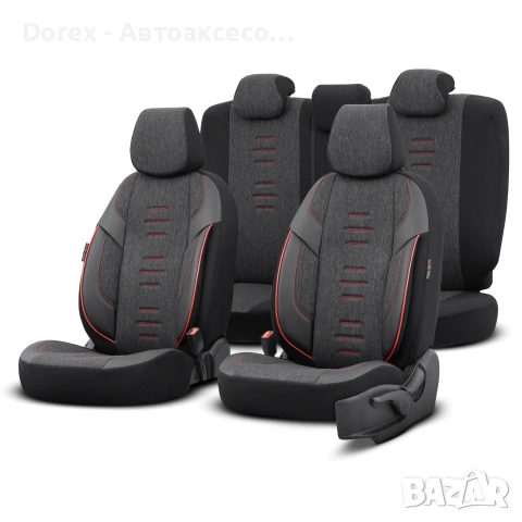 Комплект луксозна тапицерия Otom Throne - текстил + еко кожа - различни цветове, снимка 12 - Аксесоари и консумативи - 53911345