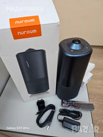 конферентна камера Nuroum 360 Pro (модел C50), снимка 8 - Bluetooth тонколони - 55658248