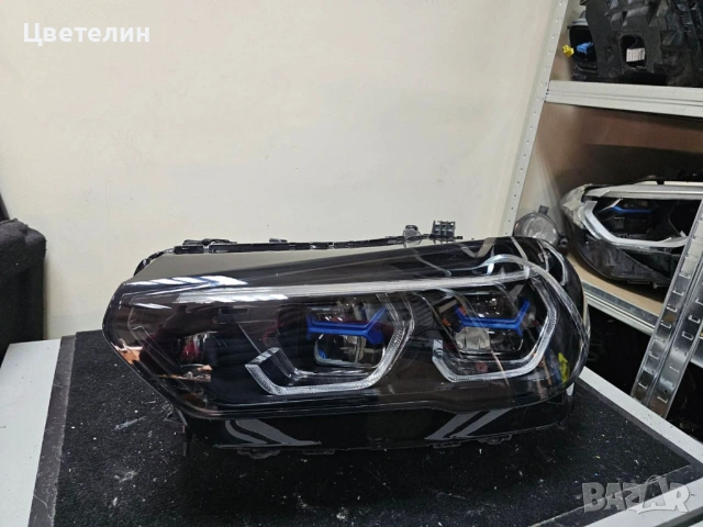 Ляв фар за BMW X5 G05 X6 G06  в отлично състояние.