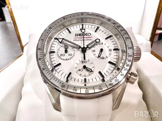 SEIKO Speedmaster White mod