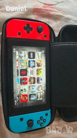 Nintendo Switch с PicoFly чип – Хакната, 128GB / 512GB карта памет, снимка 2 - Игри за Nintendo - 55411556
