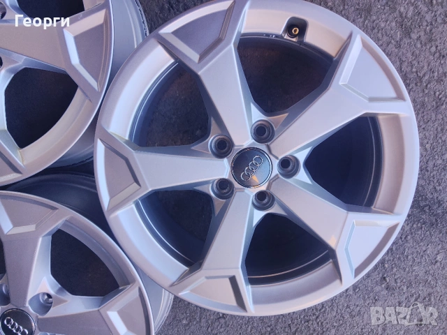 4бр.алуминиева джанта 17цола за Audi, снимка 6 - Гуми и джанти - 54463197
