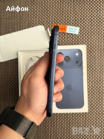 КАТО НОВ! 512Gb *ЛИЗИНГ* iPhone 17 Pro Deep Blue ГАРАНЦИЯ, снимка 7 - Apple iPhone - 54718576