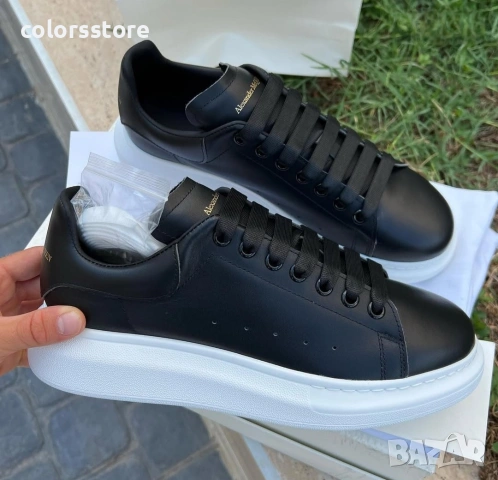 Черни кецове Alexander McQueen/BR57f, снимка 2 - Кецове - 54010345