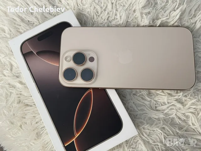 Iphone 16 pro +гаранция неразличим от нов, снимка 9 - Apple iPhone - 55614411
