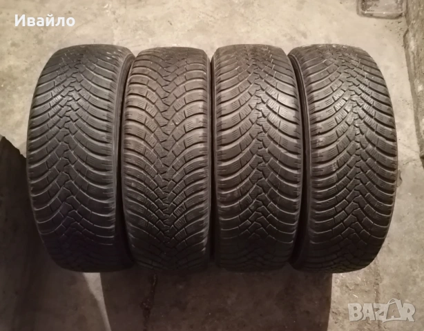 Продавам 4 броя зимни гуми 205.60.16 на 1 сезон дот 2021 Falken 