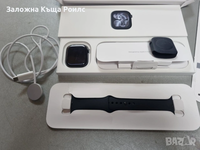 Смарт часовник Apple Watch Series 11 .Case Black Sport Band M/L 46 mm, снимка 5 - Мъжки - 54933639