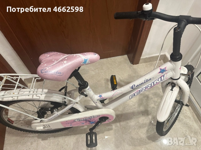 Детски велосипед Ferrini Camila 20 цола, снимка 4 - Велосипеди - 54633256