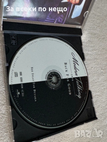 CD диск Modern Talking - Back For Good, снимка 5 - CD дискове - 54386431