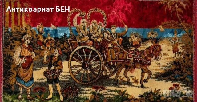 " ВИНТИДЖ СТЕНЕН ГОБЛЕН " 💯 , снимка 3 - Гоблени - 54729701
