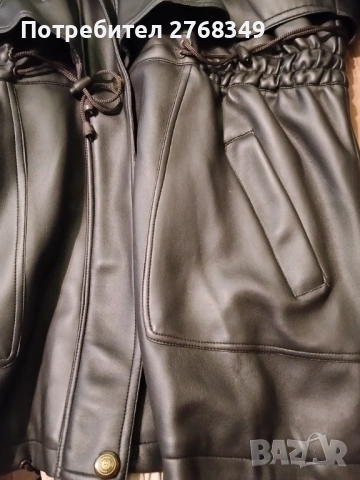 Кожено яке , снимка 5 - Якета - 54183188