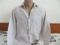 Мъжки ризи с дълъг ръкав от лен , снимка 5