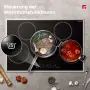 Стеклокерамичен плот за вграждане, 5 зони, 77 см, 8200W, инокс рамка, GASLAND CH775BF20B, снимка 4