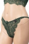 Hunkemöller дамски комплект бельо в тъмнозелено – сутиен 70C и бикини L, снимка 7