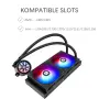 Thermalright Aqua Elite 240 V6 ARGB AIO охладител – черен, снимка 4