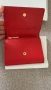 Червено портмоне Furla естествена кожа, снимка 2