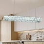 Кристален LED пендел 25W 6500K, висящ полилей за кухня, трапезария и хол, снимка 6