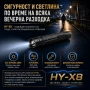 Силен ръчен лед фенер с електрошок палка бухалка за кучета самозащита, снимка 3