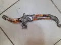 Красив азиатски нож,кинжал,кама,сабя,ятаган, снимка 1