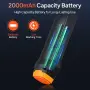 Индустриална ендоскопска камера 8mm дължина 15m IP67 4.3in Screen 8 LEDs Waterproof, снимка 6
