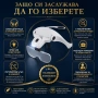 Увеличителна лупа за глава с LED осветление очила за четене шиене на гоблени бродерия очила лампа, снимка 5