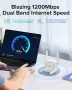 2025 Най-нова версия WiFi усилвател на обхват, усилвател на обхват 1200Mbps WiFi усилвател, снимка 3