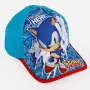 Детска памучна шапка за момче с принт sonic синя_1261375, снимка 1