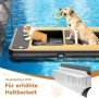 Надуваема рампа за кучета 170x120 см за лодка, басейн и вода, снимка 5