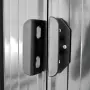 Метална градинска къща за инструменти с вентилация и заключване - 277 × 299 × 192 см, снимка 6