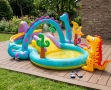 Детски басейни с водна пързалка и водни игри , снимка 1