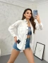 🎀Бяла и Синя Дънкова Риза , снимка 4