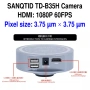 SANQTID-2K HDMI high-definition strong light suppression camera TD-B35H камера микроскоп, снимка 2