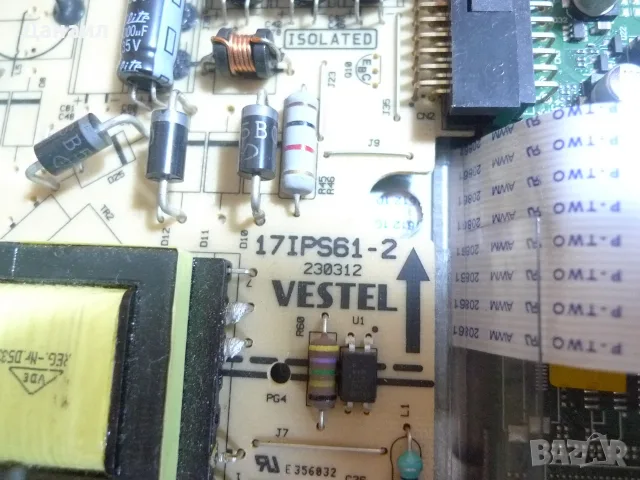 17IPS61-2 , 17CON07-3 от Toshiba 24W1334G, снимка 3 - Части и Платки - 55300101