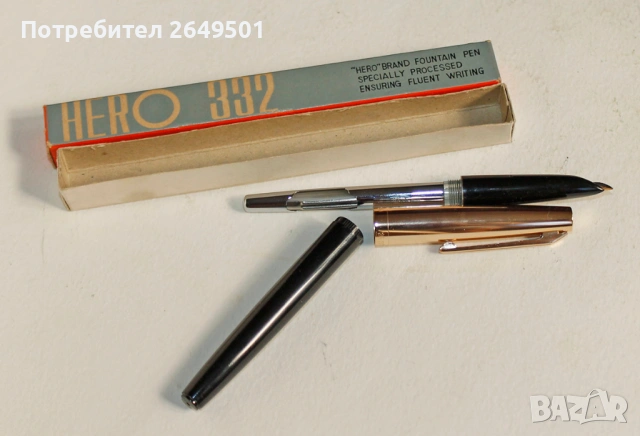 Винтич Китайска писалка Херо HERO 332 Неупотребявана , снимка 2 - Колекции - 54904141