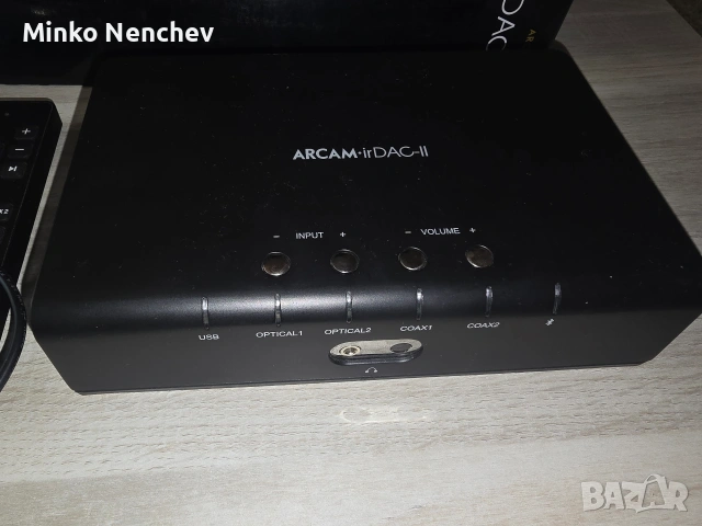 Arcam irDAC-II – Висок клас DAC / Усилвател за слушалки (Пълен комплект,, снимка 5 - Тонколони - 50758872
