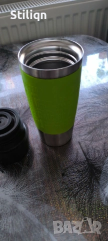 Висококачествена термочаша Tefal 0.36L LIME, снимка 5 - Термоси - 54101943