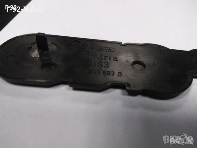 191853687D/GX2**NEU**Надпис за заден "Golf GTD" хром,Golf 2 , снимка 2 - Части - 55278098