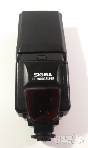 Светкавица Sigma EF-500 DG SUPER за части или ремонт, снимка 2 - Светкавици, студийно осветление - 54624149